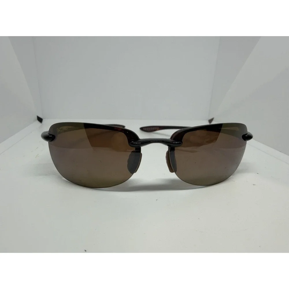MAUI JIM Sport Sunglasses Sandy Beach 408 10 56-14 130 Red/Brown Frame Only